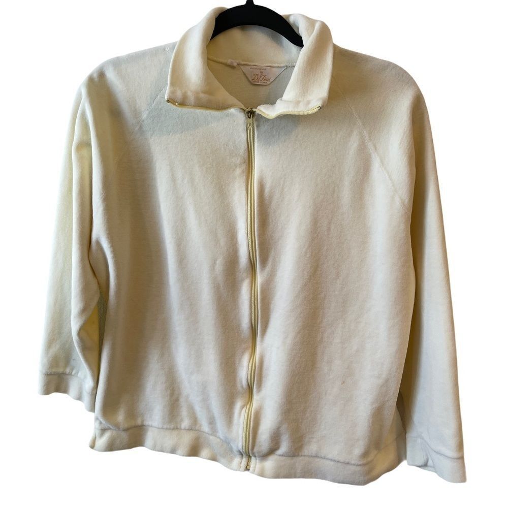 Vintage DiFini Zip Velour Jacket‎